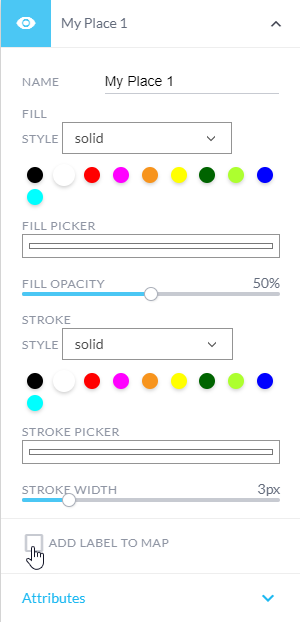 add label to Map