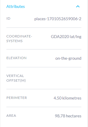 draw polygon attributes